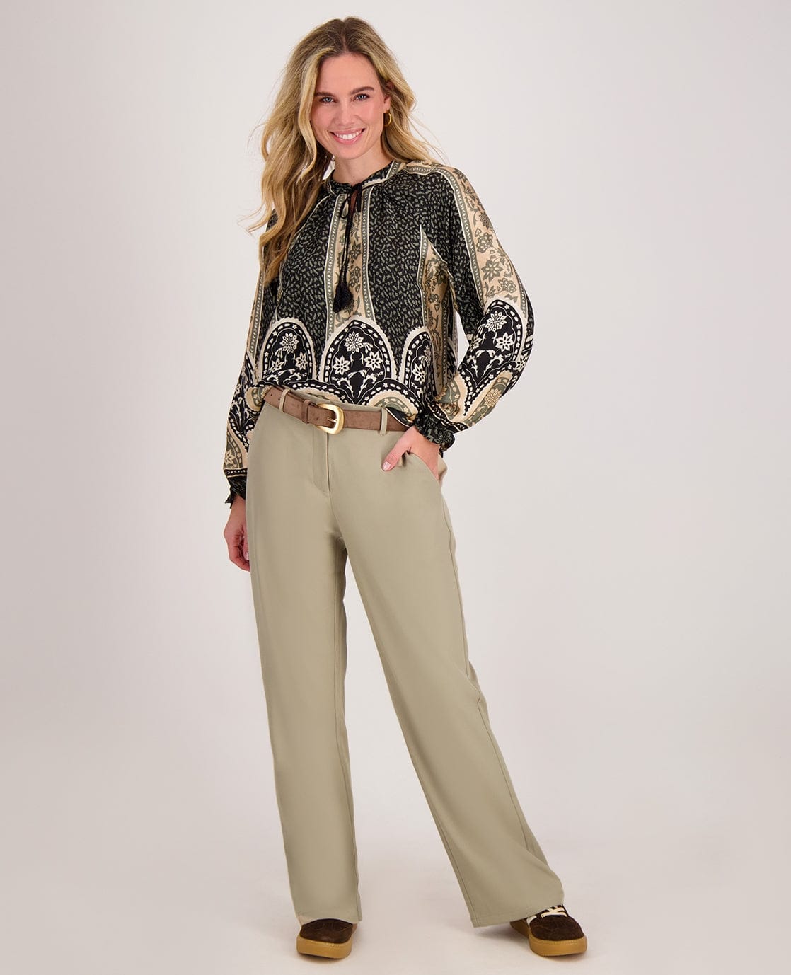 Je m'appelle Tops Top Raya | Multicolor / Zwart