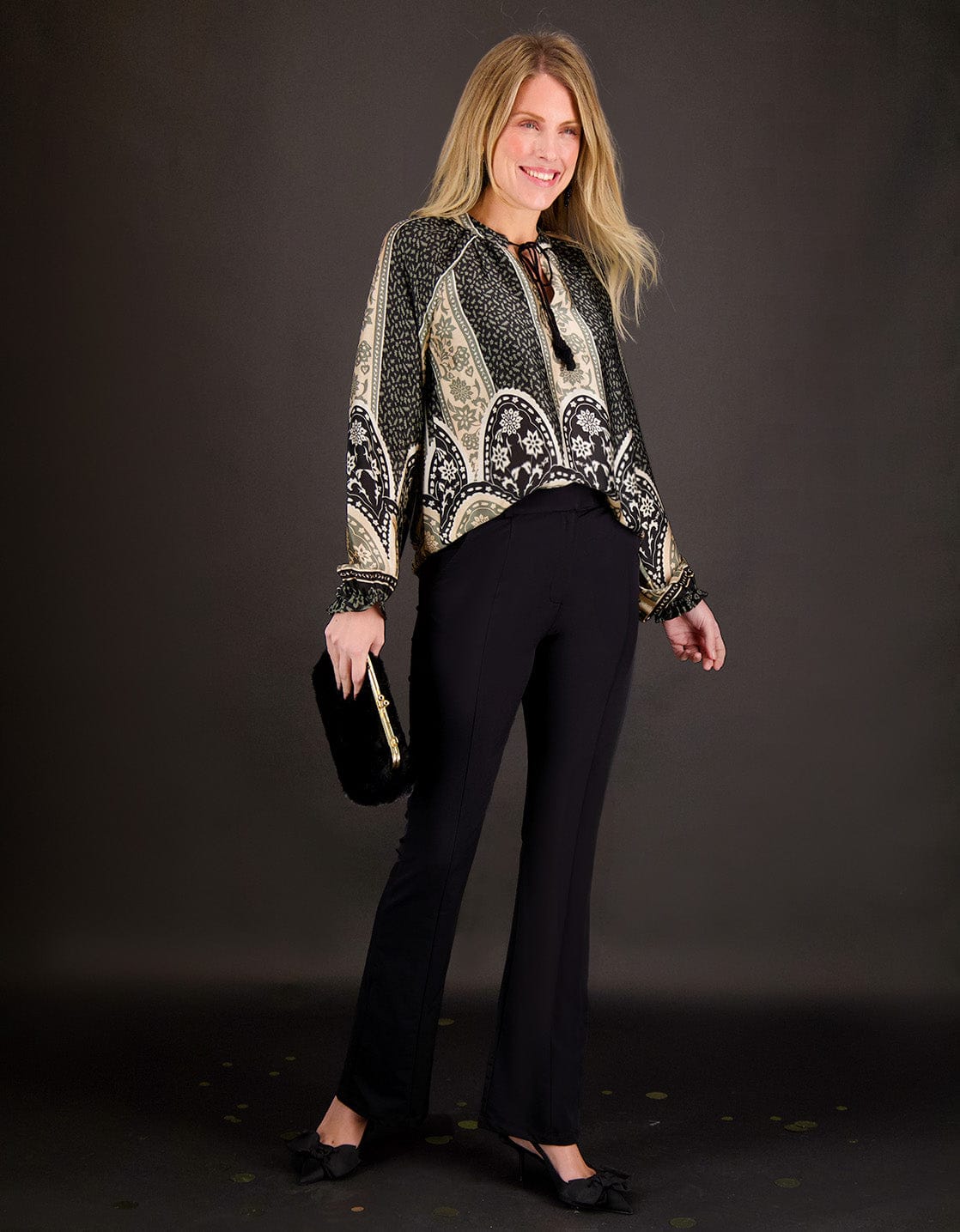 Je m'appelle Tops Top Raya | Multicolor / Zwart