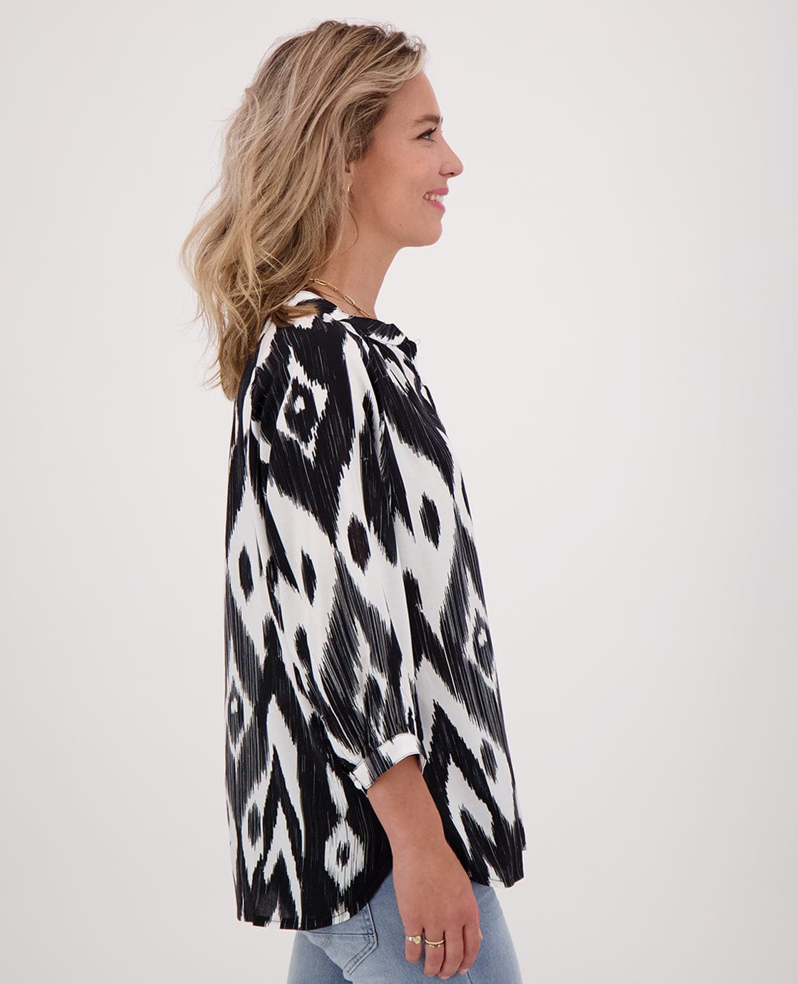 Je m'appelle Tops Top Roxy | Zwart/Wit