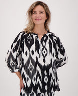 Je m'appelle Tops Top Roxy | Zwart/Wit