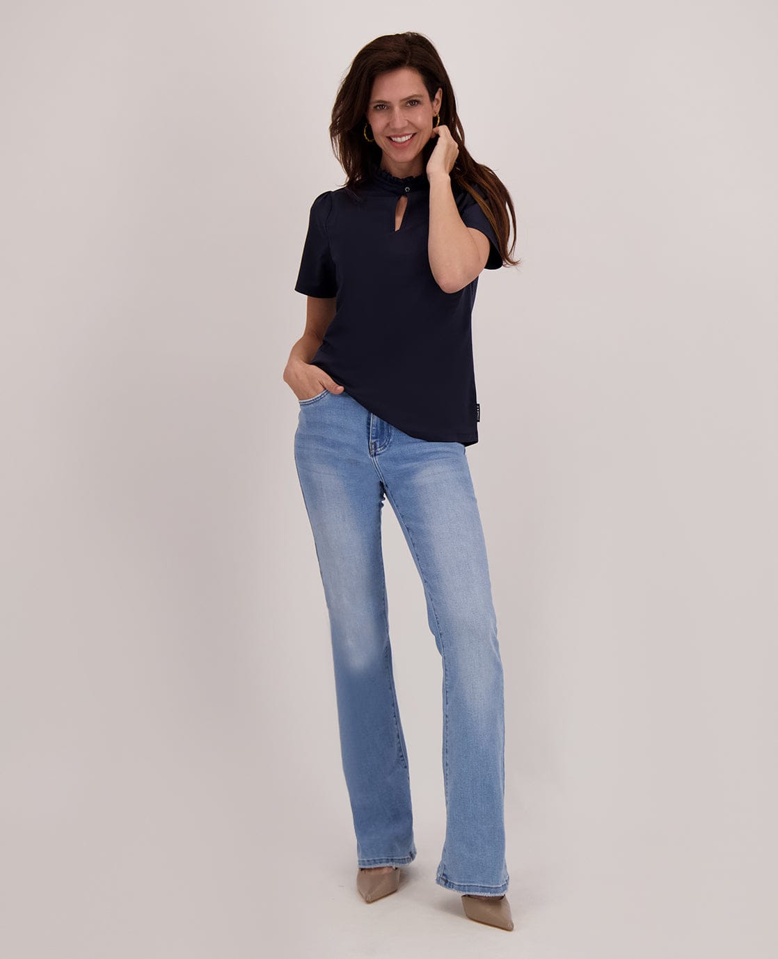 Je m'appelle Tops Top Ruche Travel | Donkerblauw