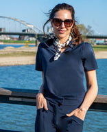 Je m'appelle Tops Top Ruche Travel | Donkerblauw