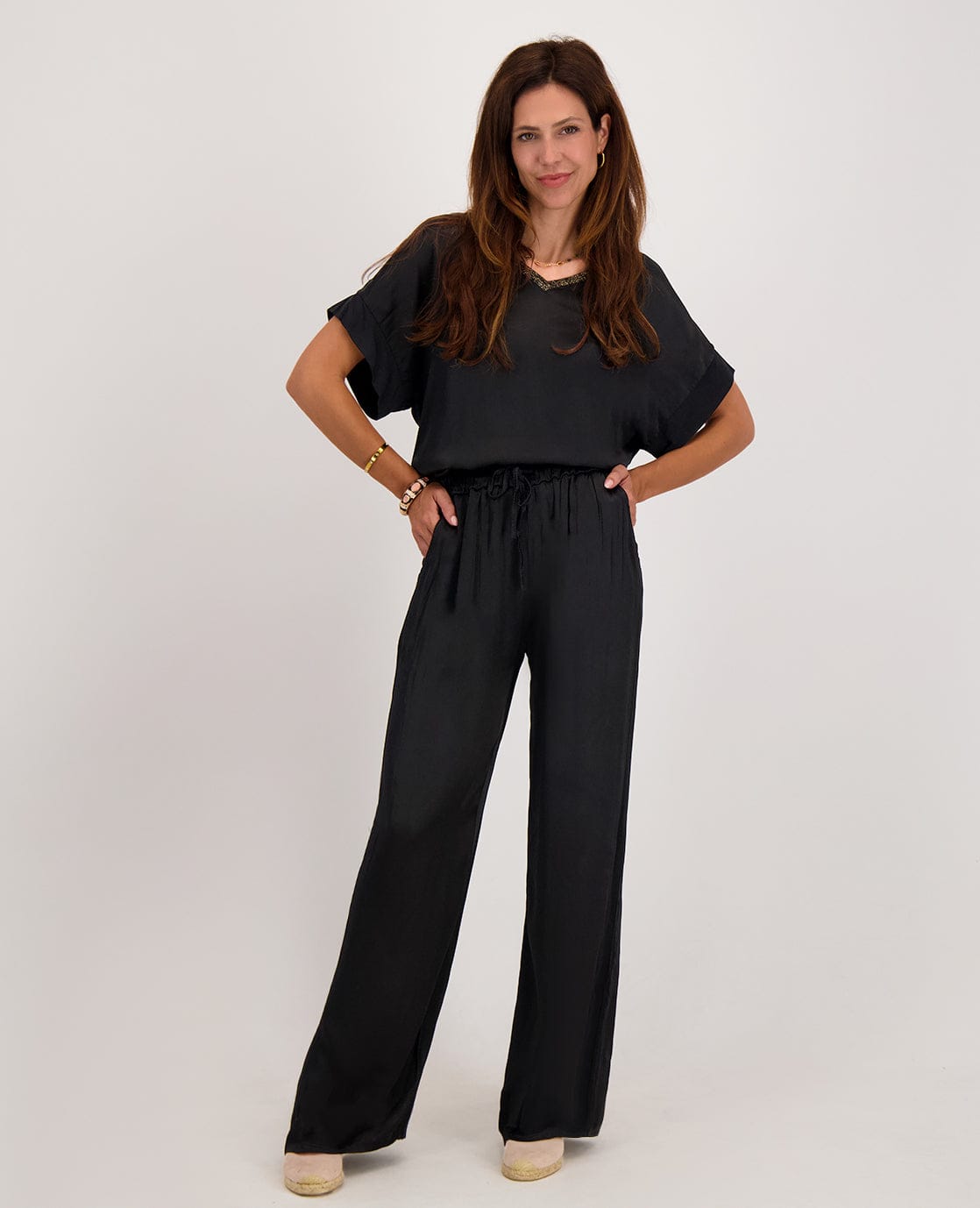 Je m'appelle Tops Top Scarlet | Zwart