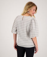 Je m'appelle Tops Top Tessa | Grey/Silver