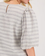 Je m'appelle Tops Top Tessa | Grey/Silver