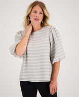 Je m'appelle Tops Top Tessa | Grey/Silver