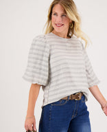 Je m'appelle Tops Top Tessa | Grey/Silver