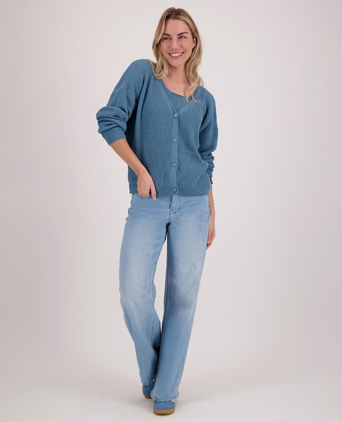 Je m'appelle Tops Vest + Singlet | Jeans Blauw