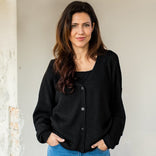 Je m'appelle Tops Vest + Singlet | Zwart