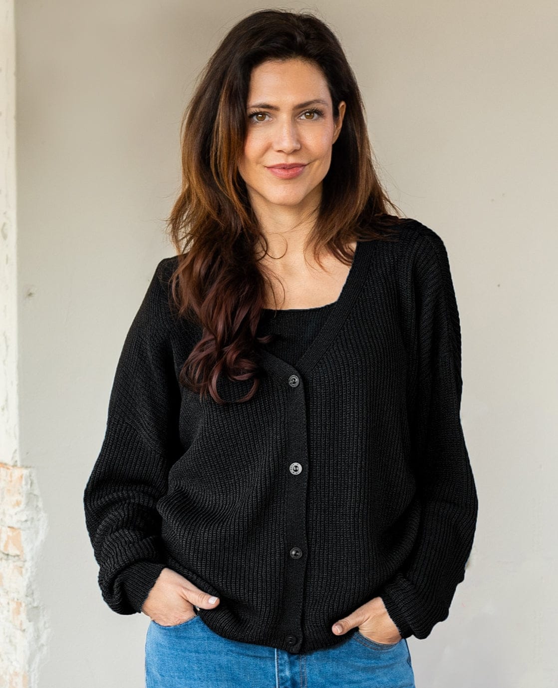 Je m'appelle Tops Vest + Singlet | Zwart