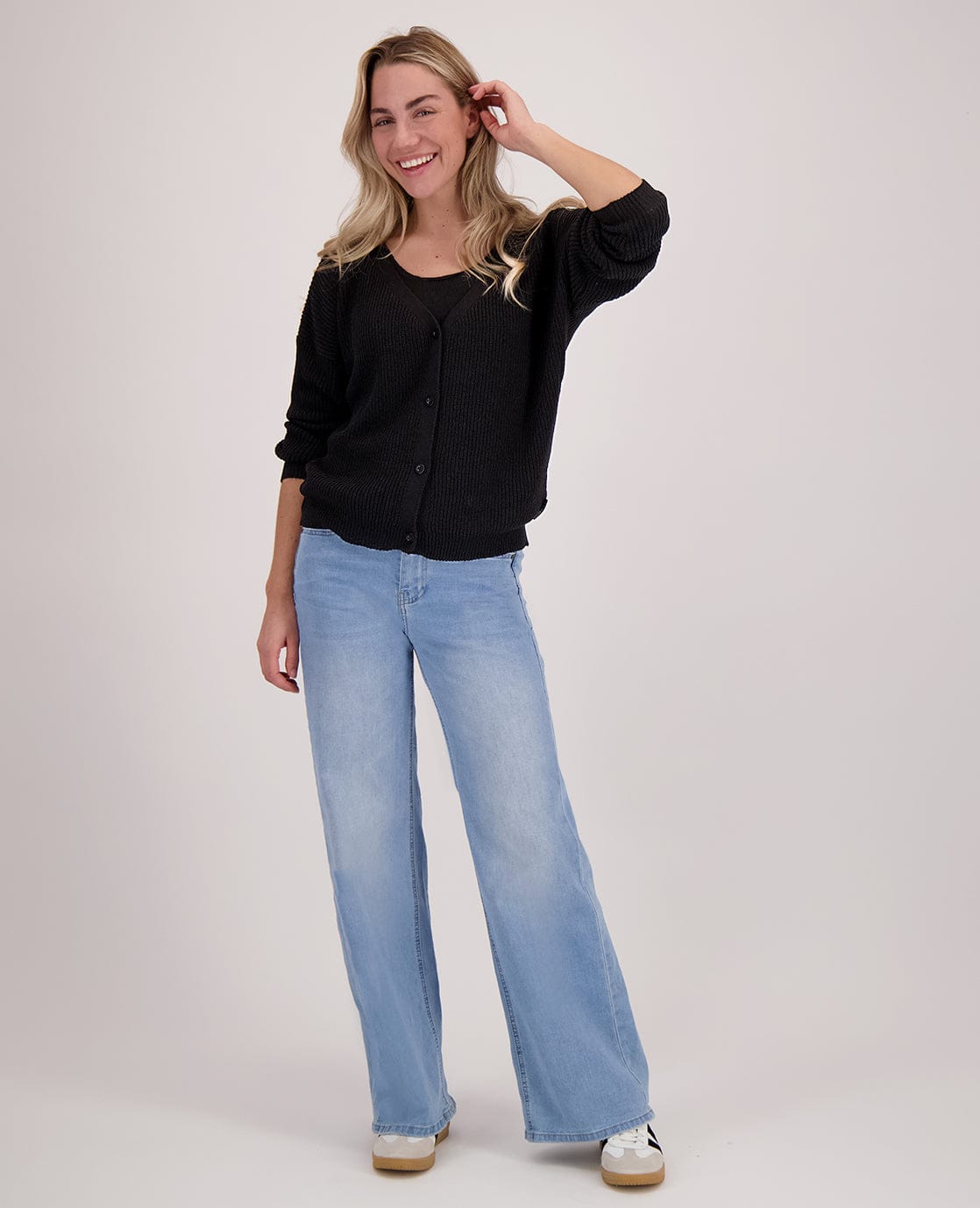 Je m'appelle Tops Vest + Singlet | Zwart