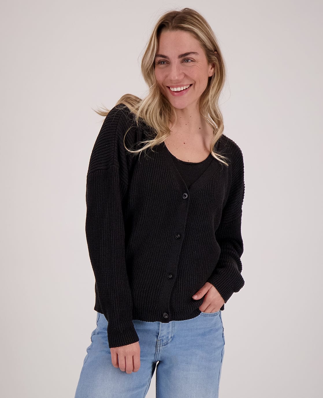 Je m'appelle Tops Vest + Singlet | Zwart