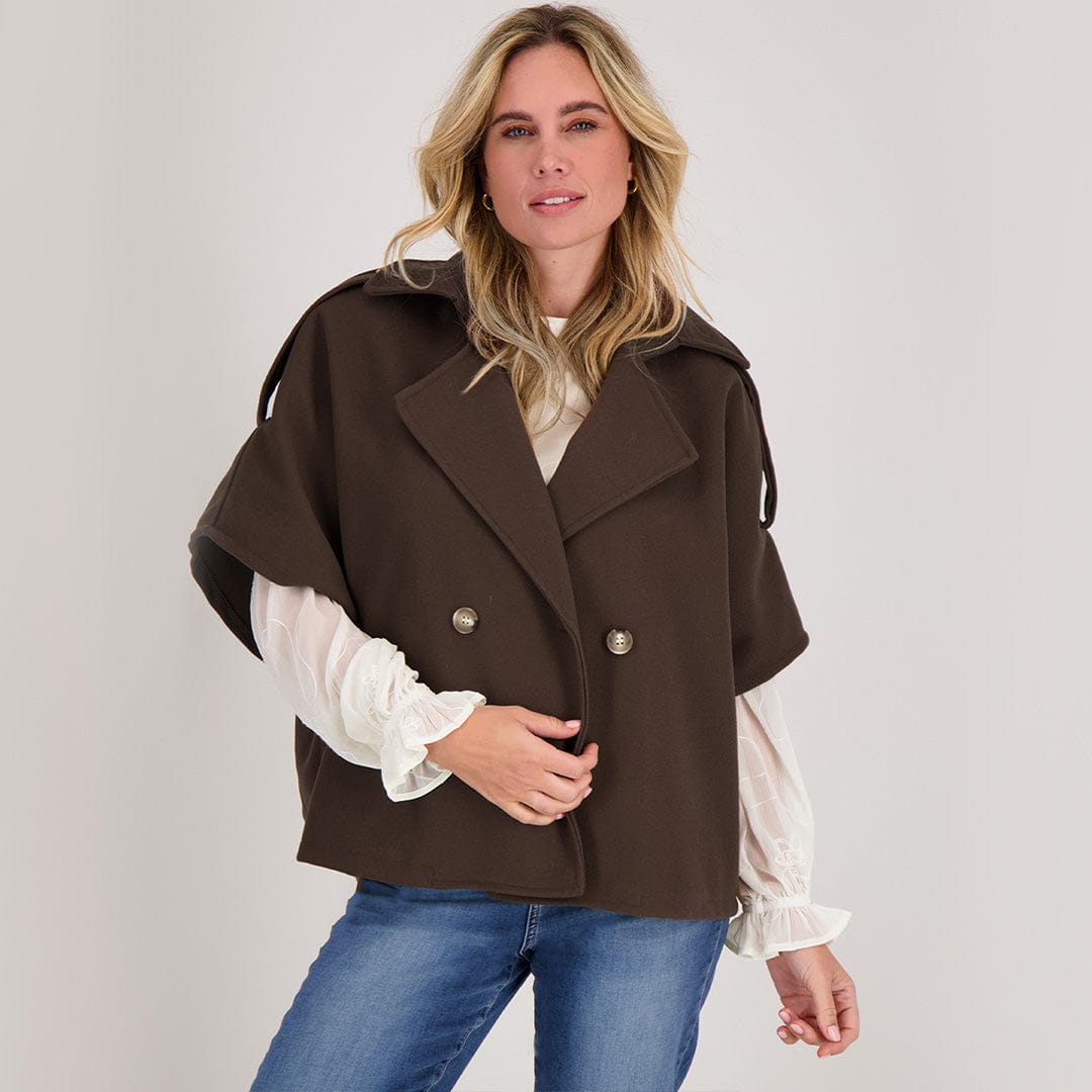 Je m'appelle Vesten Bruin / One Size Étole | Bruin