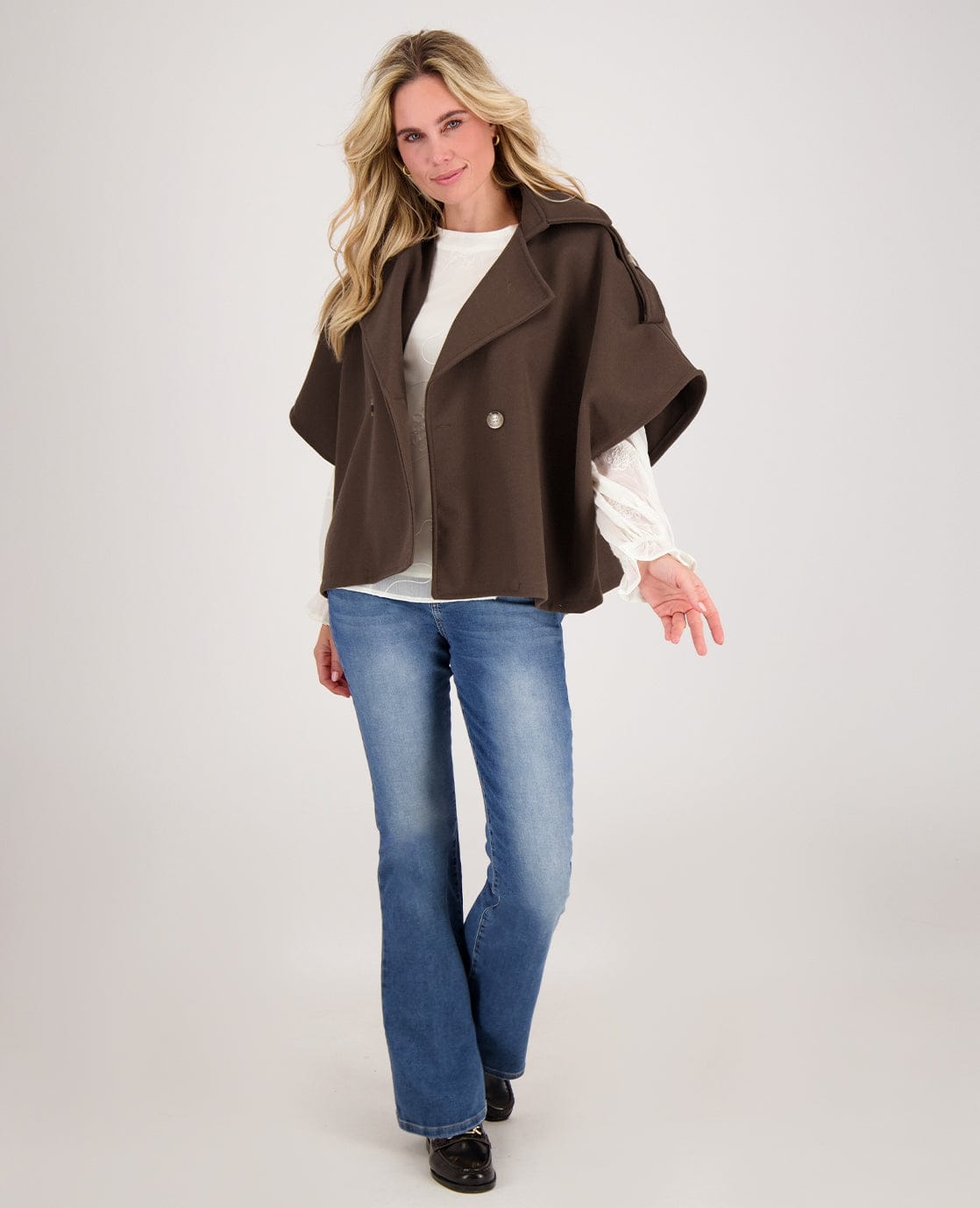 Je m'appelle Vesten Bruin / One Size Étole | Bruin