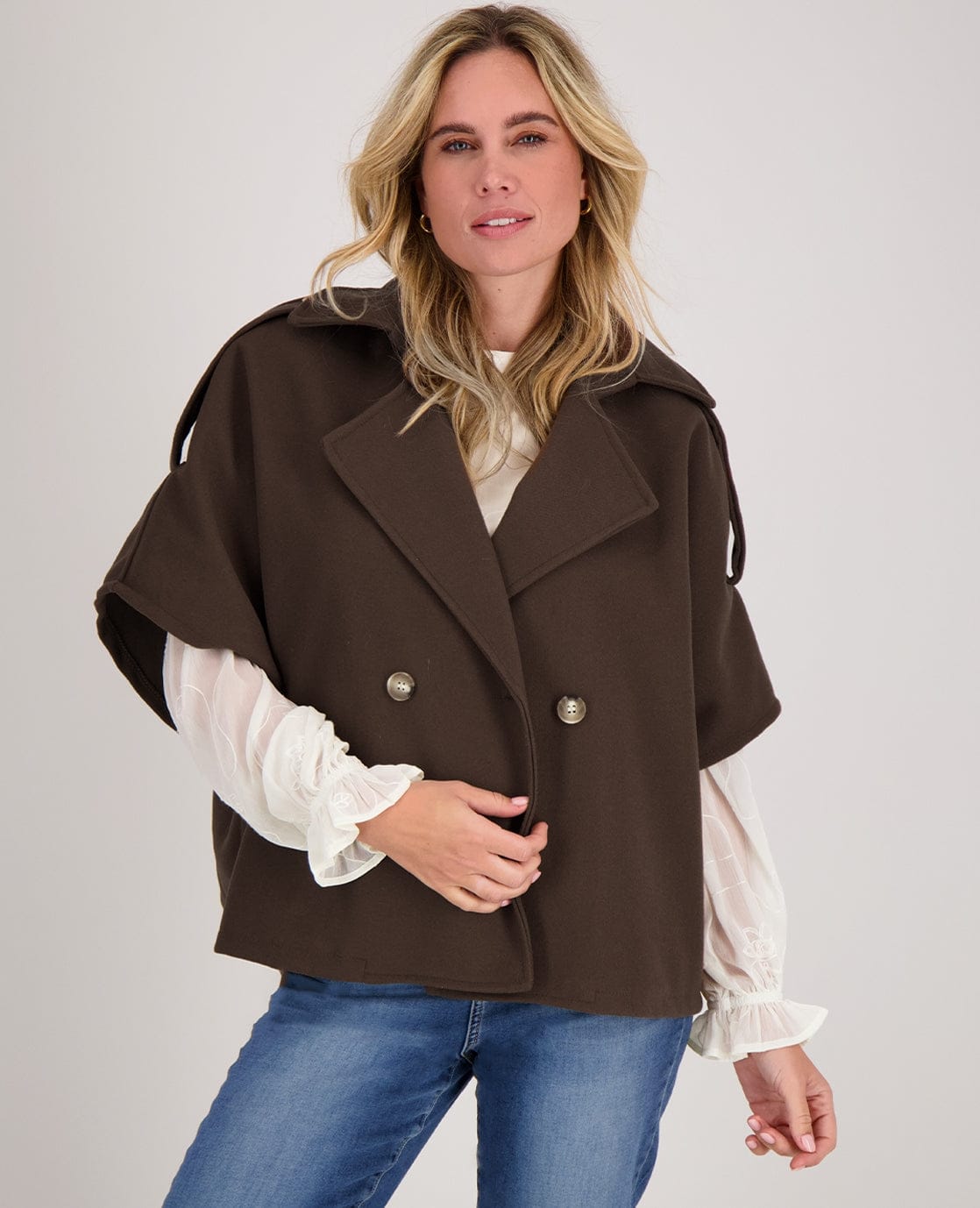 Je m'appelle Vesten Bruin / One Size Étole | Bruin