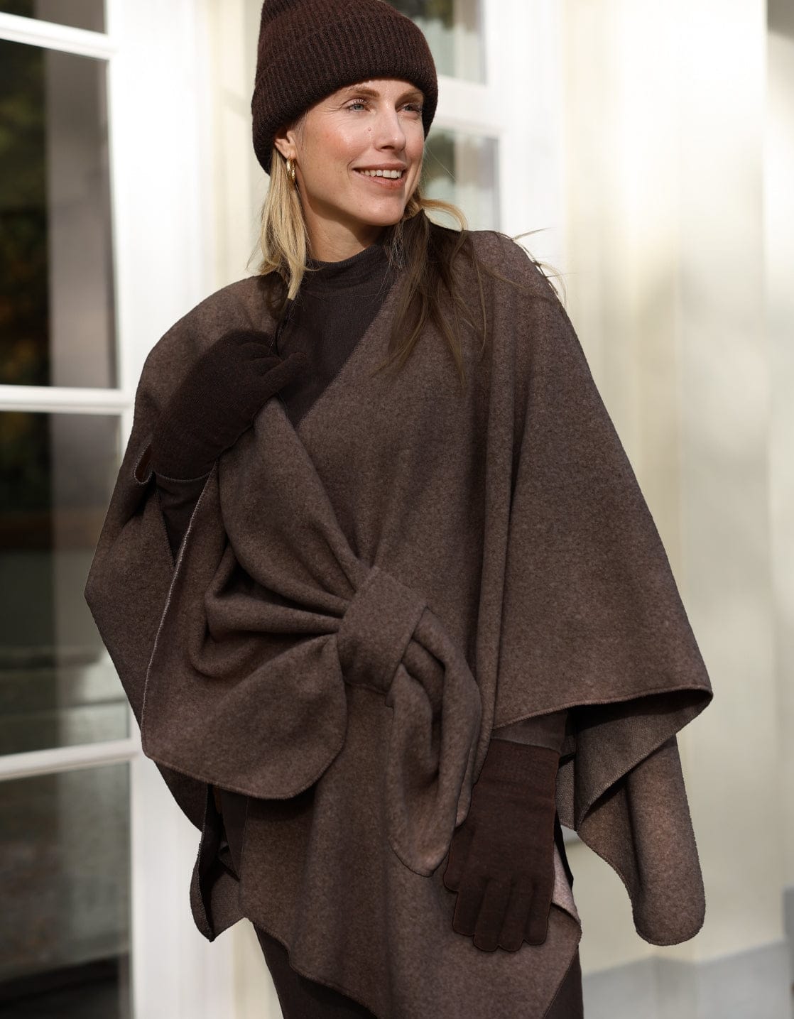 Je m'appelle Vesten Bruin / One Size Étole | Bruin