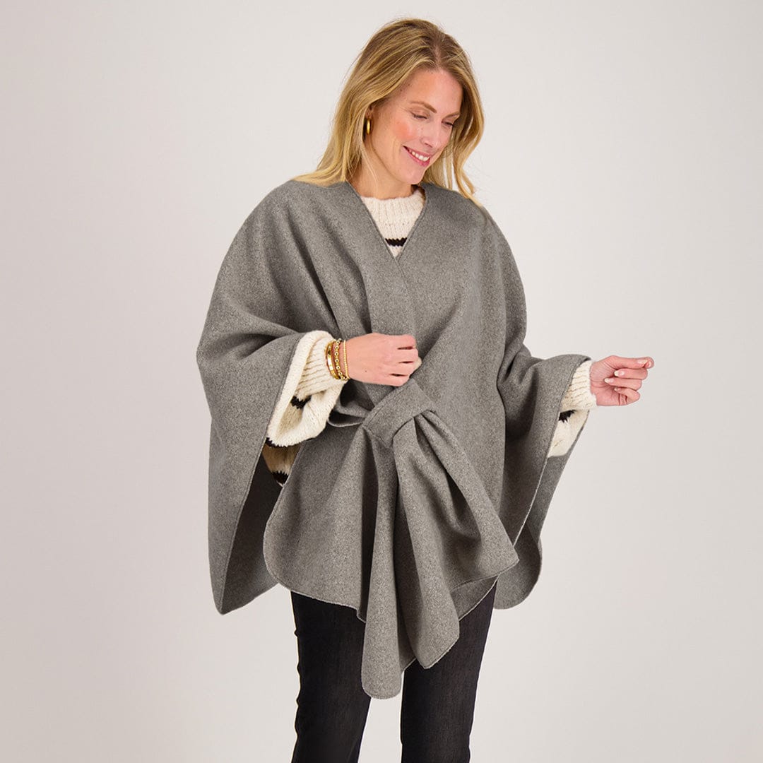 Je m'appelle Vesten Taupe Melange / One Size Étole | Taupe Melange