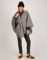 Je m'appelle Vesten Taupe Melange / One Size Étole | Taupe Melange