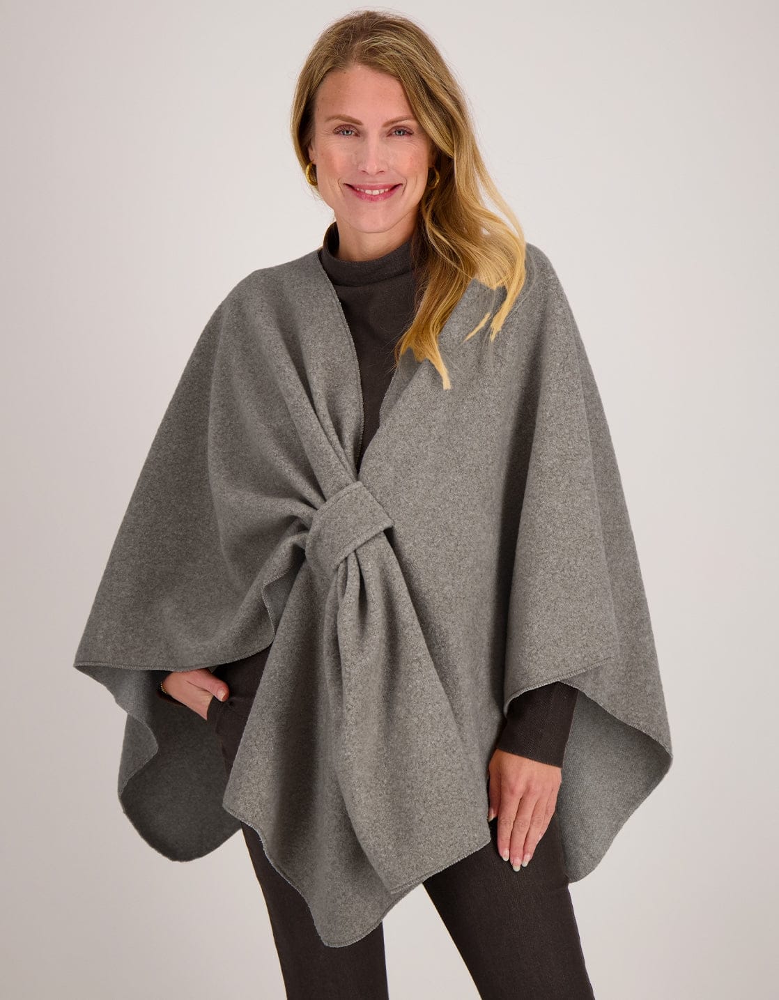 Je m'appelle Vesten Taupe Melange / One Size Étole | Taupe Melange