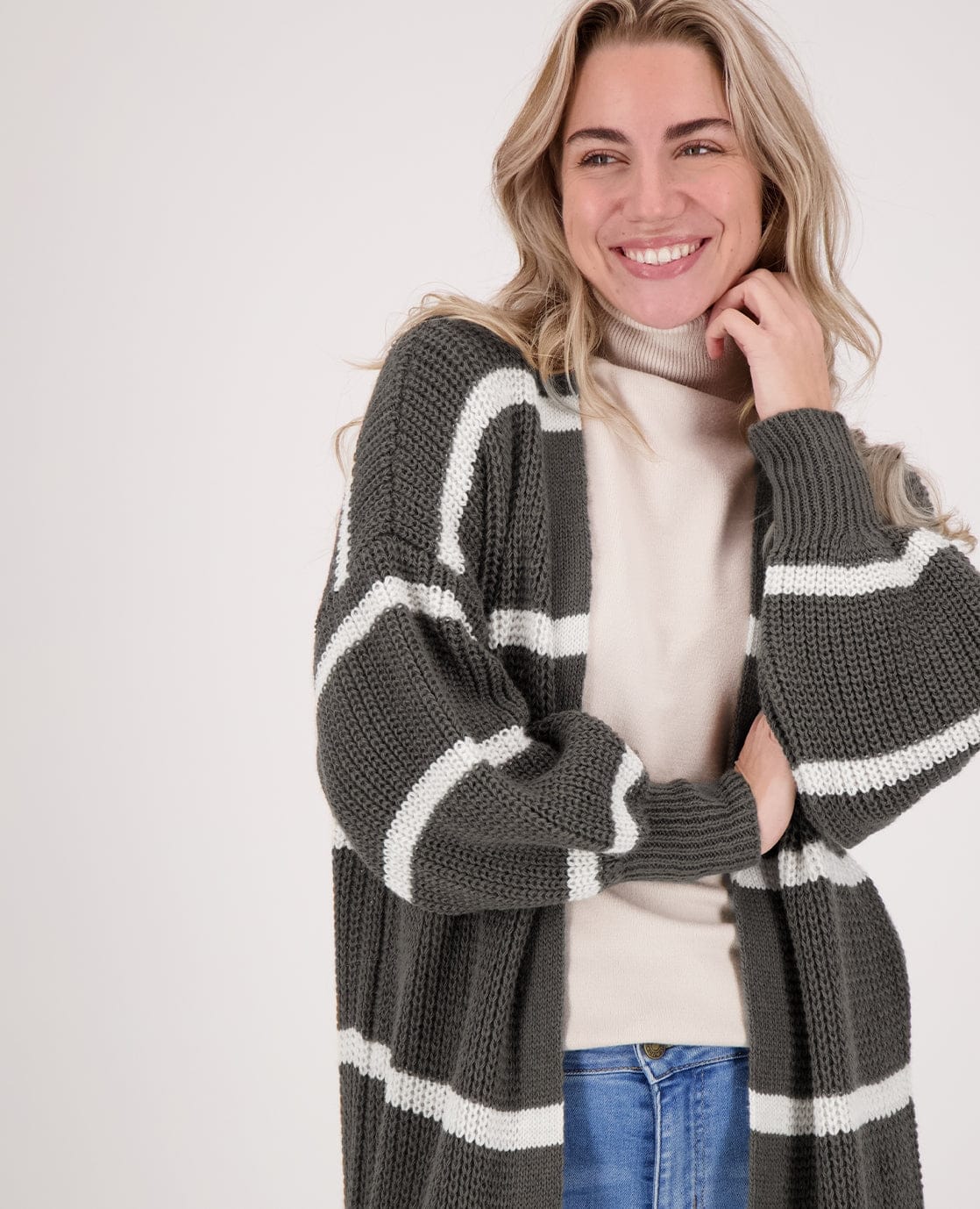 Je m'appelle Vesten Vest Robine | Taupe/Naturelle