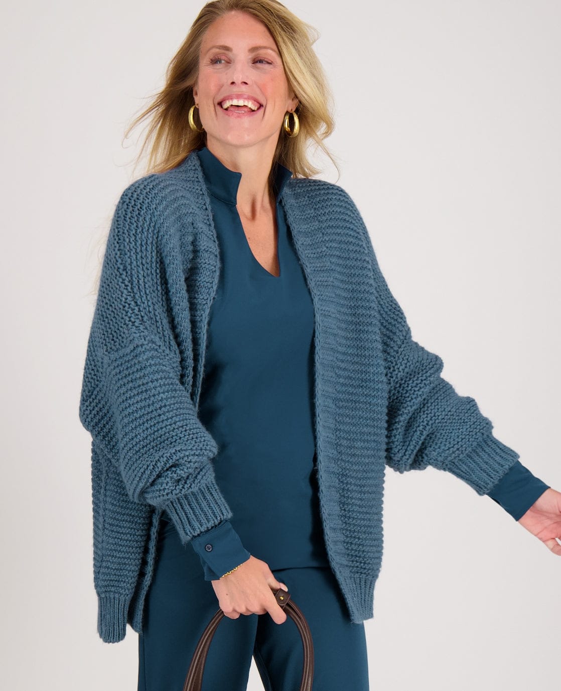 Je m'appelle Vesten Denim Blue / S/M Veste Izzy | Denim Blue