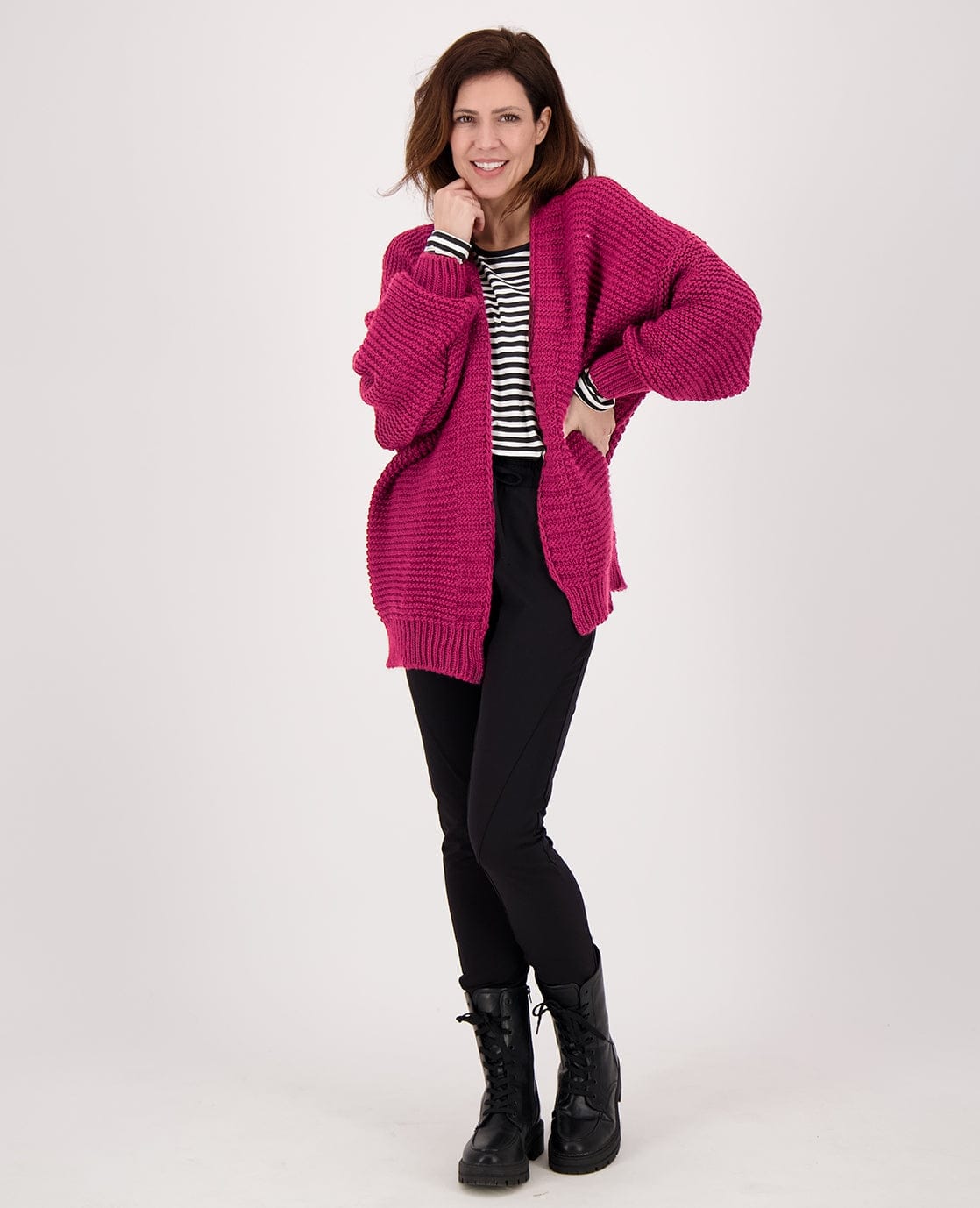 Je m'appelle Vesten Veste Izzy | Fuchsia