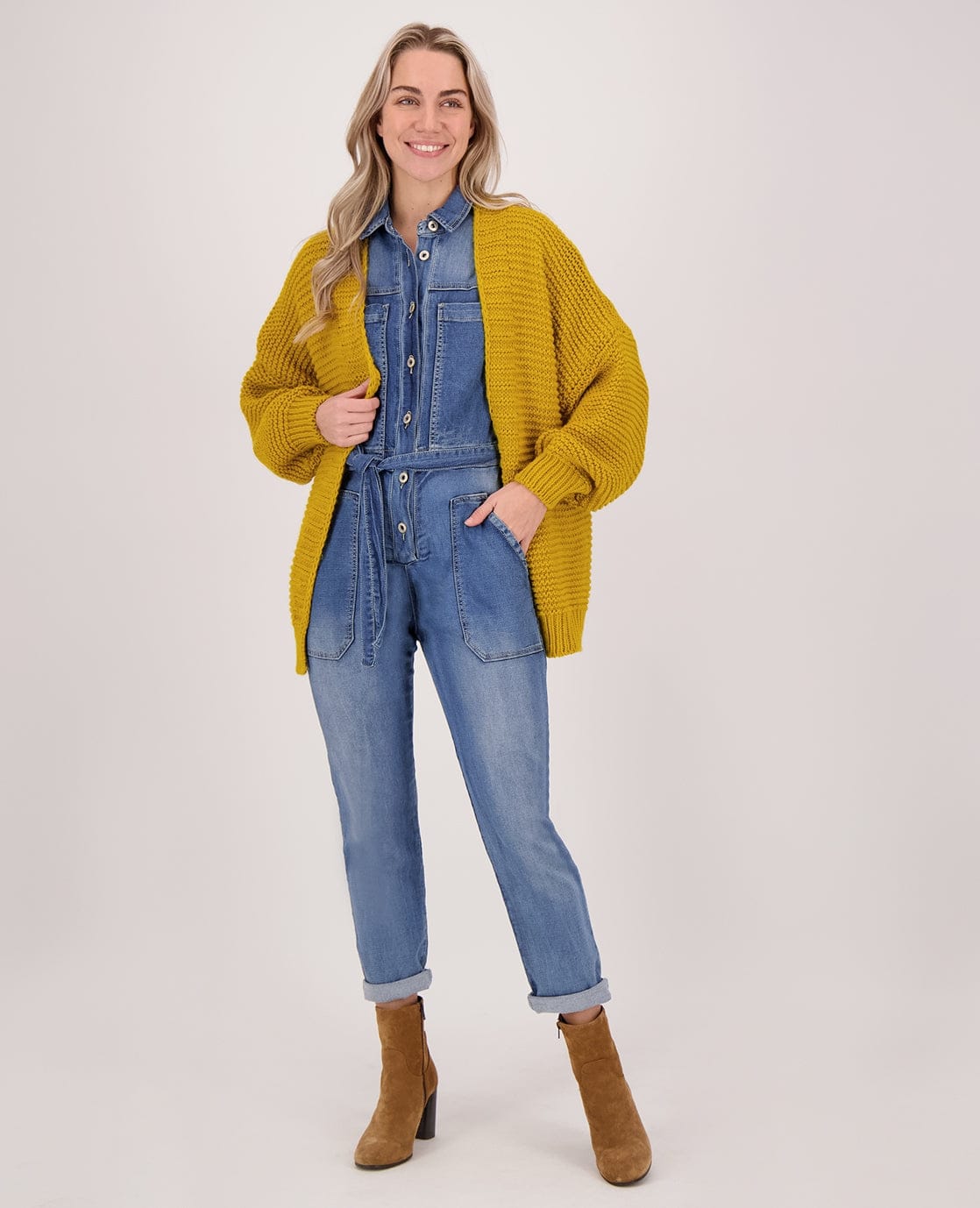 Je m'appelle Vesten Veste Izzy | Saffron Yellow