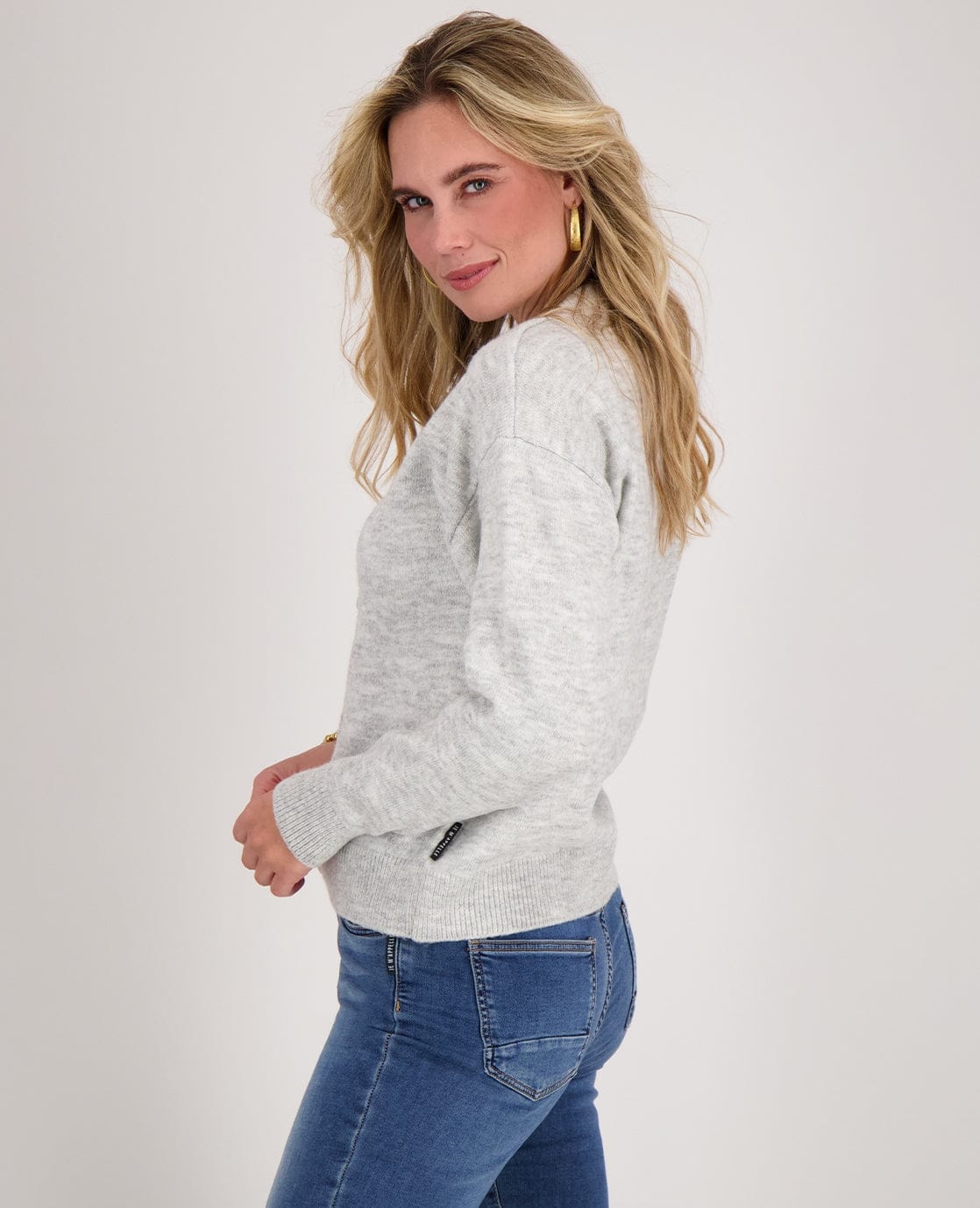 Je m'appelle Vesten Veste Mara | Light Grey Melange