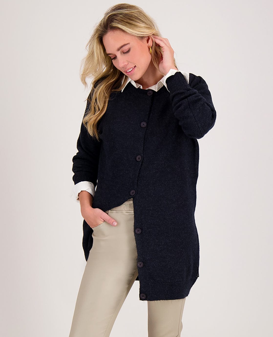 Je m'appelle Vesten Donkerblauw / XS/S Veste Mara Longue | Donkerblauw