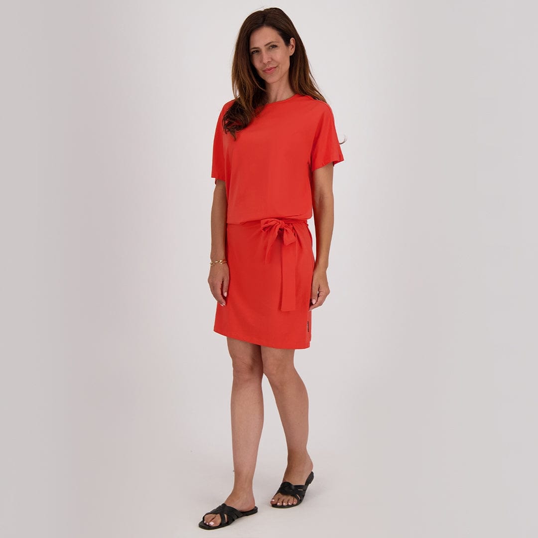Je m'appelle Jurken Oranjerood / XS Robe Hepburn | Oranjerood