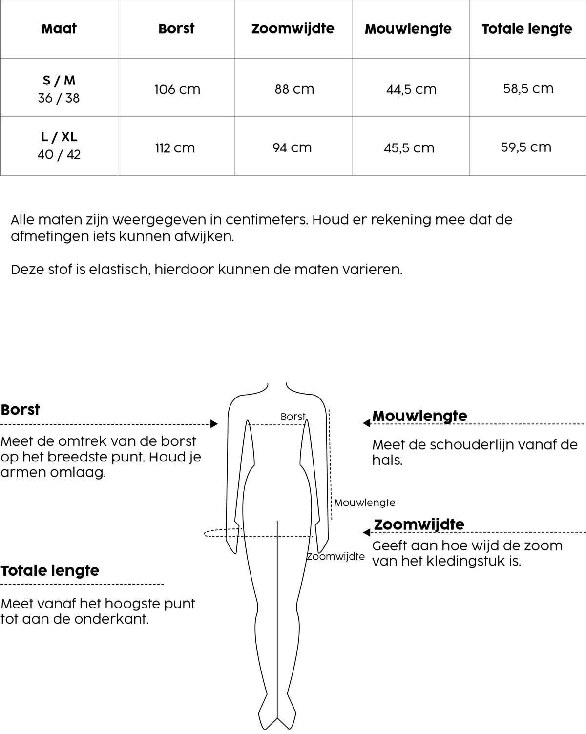 Veste Stripes | Ecru / Donkerbruin