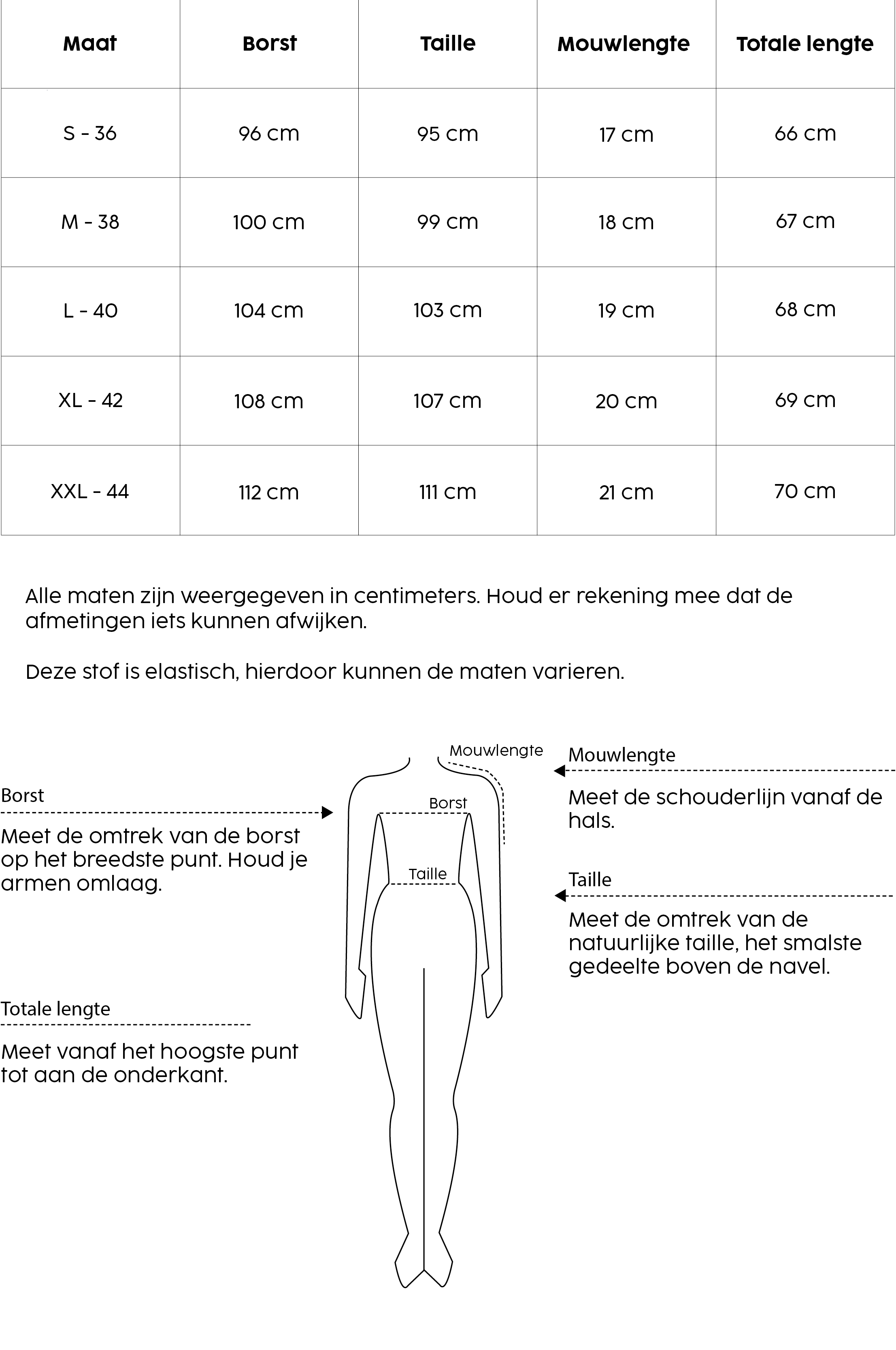 Je m'appelle Tops Top Romy | Wit / Sand Melange