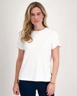Je m'appelle Tops Tee Regular Travel | Wit
