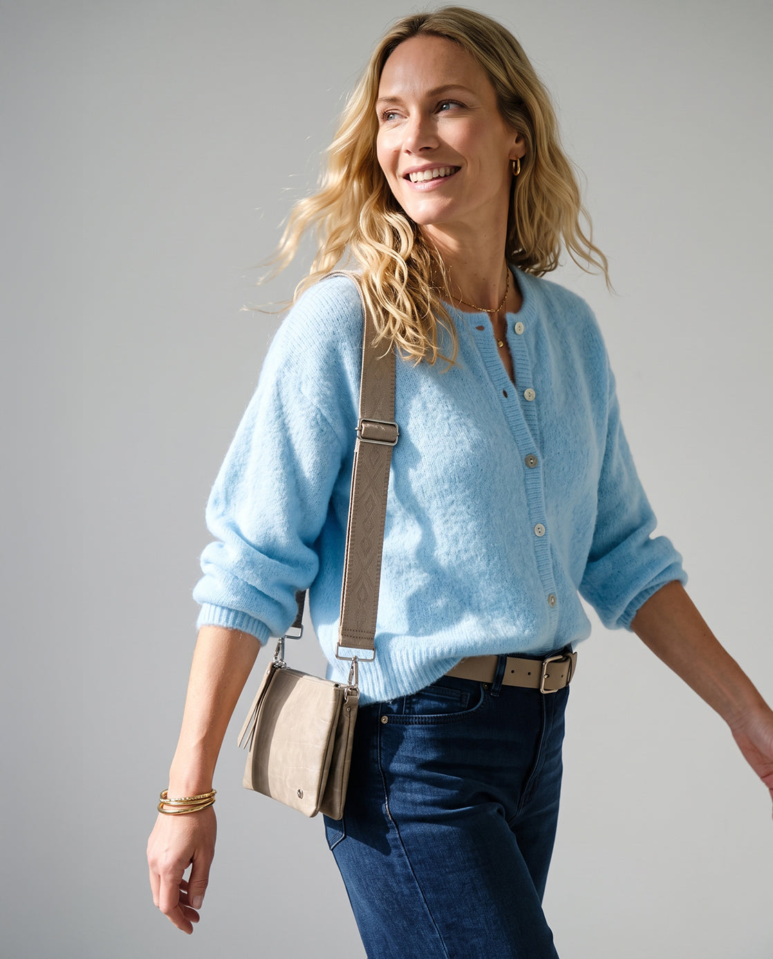 Veste Diede | Lichtblauw