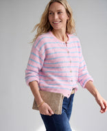 Je m'appelle Vesten Light Blue / Light Pink / S/M/L Veste Diede | Light Blue / Light Pink