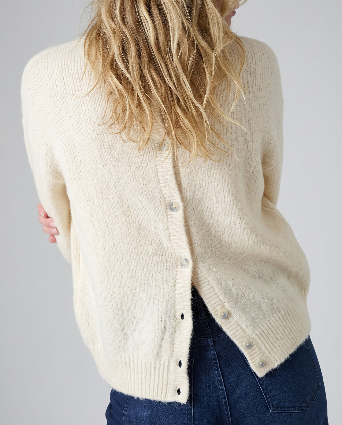 Je m'appelle Vesten Porselein wit / S/M/L Veste Diede | Porselein wit